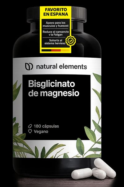 Bisglicinato de Magnésio Natural Elements